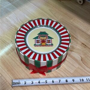 Village Set of four Mud Pie dishes